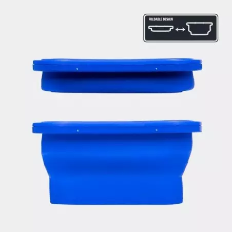 SBS-1000 Blue Silicone Bowl Waage (1000G X 0,1G) - GB The Green Brand