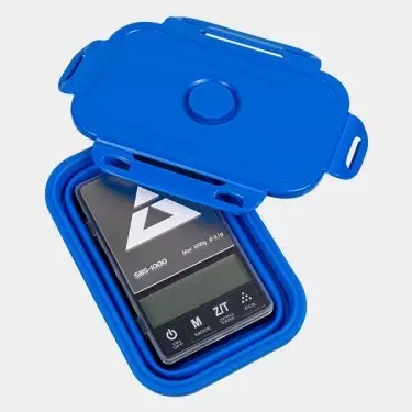 SBS-1000 Blue Silicone Bowl Waage (1000G X 0,1G) - GB The Green Brand