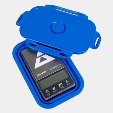 SBS-1000 Blue Silicone Bowl Waage (1000G X 0,1G) - GB The Green Brand