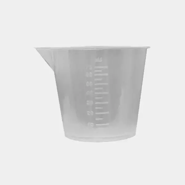 250 ml und 70 ml Plastik-Messbecher - Günstig Grow