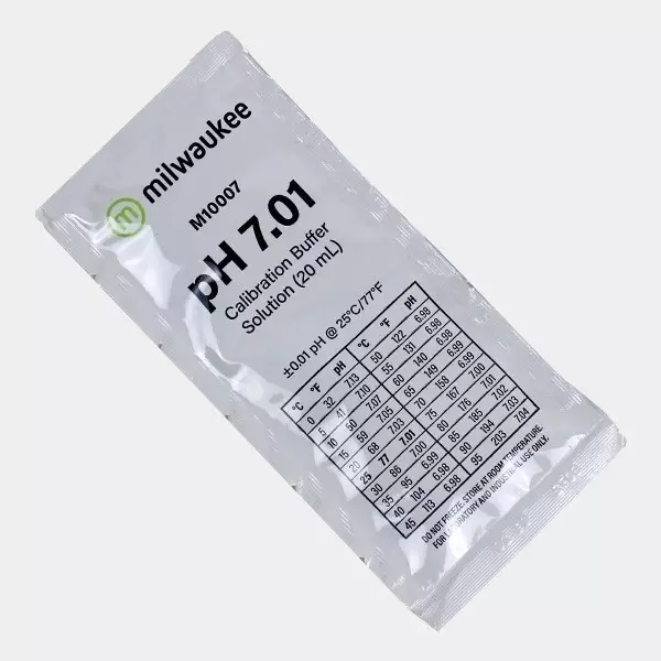 Milwaukee pH-Kalibrierflüssigkeit Kalibrierflüssigkeit – pH 7,01 (20 ml)