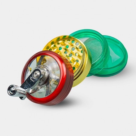 Manueller Grinder 4 Teile Rasta