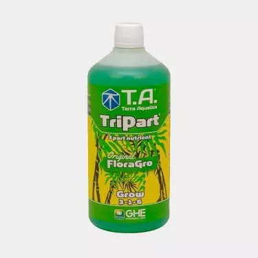 TriPart Grow vorher FloraGro von TerraAquatica - Grow Günstig