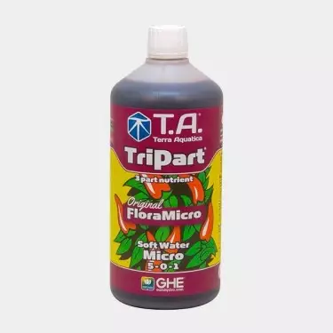 TriPart Micro SW vorher FloraMicro Weichwasser - Günstig Grow
