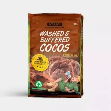 Gewaschenes und gepuffertes Cocos Atami - GB The Green Brand