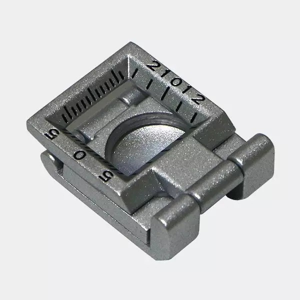 10X-Fadengelenzähler-Lupe geschlossen 2