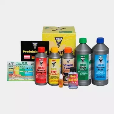 Starter Box Soil ist das Dünger-Set von Hesi - Günstig Wachsen