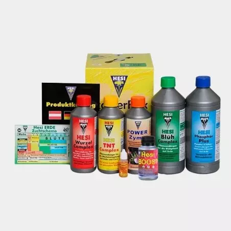 Starter Box Soil ist das Dünger-Set von Hesi - Günstig Wachsen