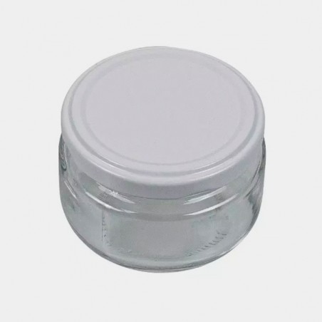 Glas mit Bajonett-Deckel 125 ml
