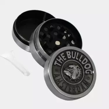 Grinder 3 Teile The Bulldog aus Aluminium - GB The Green Brand