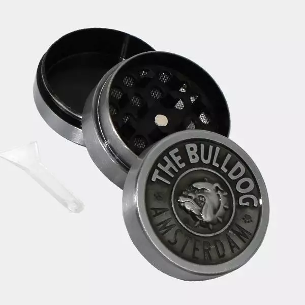 Grinder 3 Teile The Bulldog aus Aluminium - GB The Green Brand
