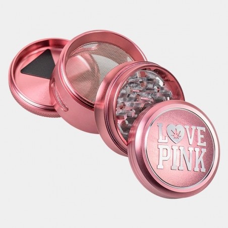 Grinder 4 Teile  Love Pink Teile