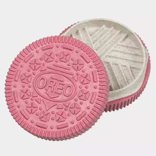 Acryl-Keks-Grinder 2-teilig rosa