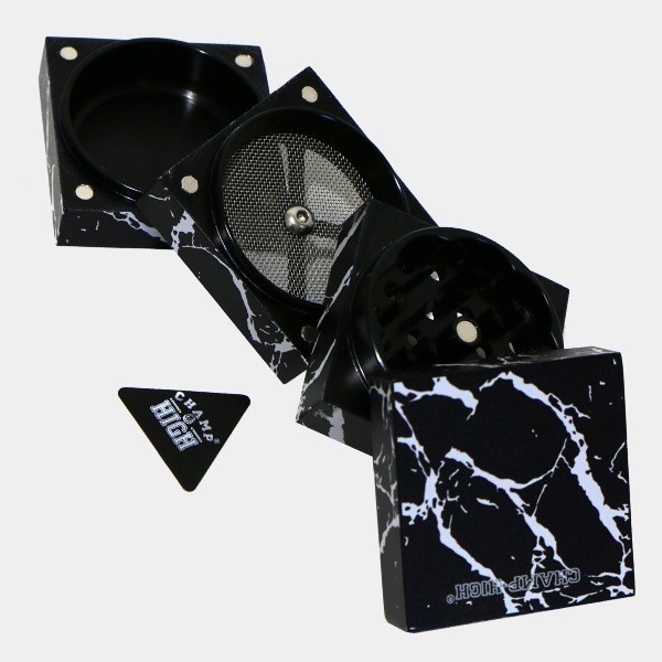 Champ High 4-teiliger Marmor-Grinder, 50 mm