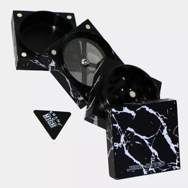 Marmor Grinder 4-teilig 50mm Champ High - Günstig Wachsen