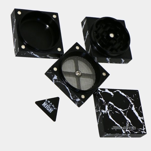 Champ High 4-teiliger Marmor-Grinder, 50 mm