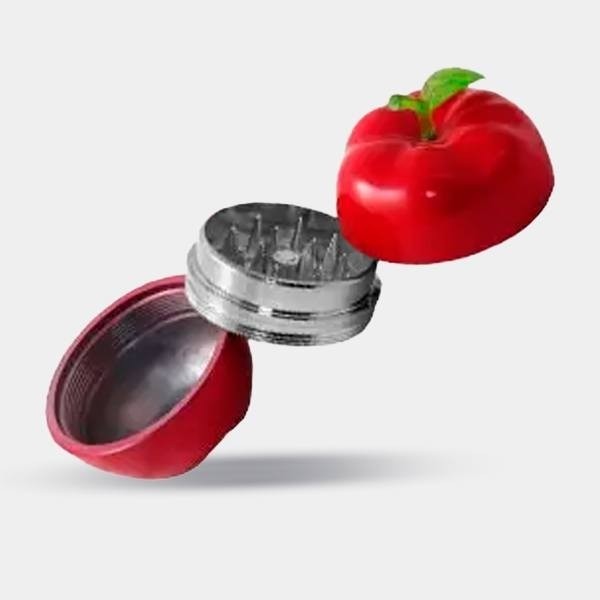 View Apfelgrinder rot offen