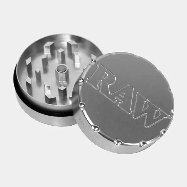 RAW Grinder Super Shredder 2 Teile Aluminium - Grow Günstig
