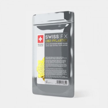 CBD Pflaster 20mg Swiss FX