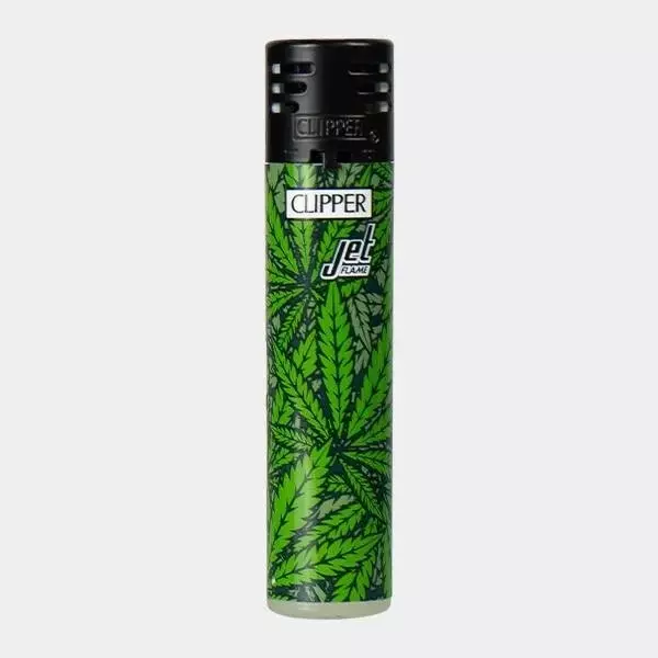 Clipper Feuerzeug Printed Weed Jet Flame 4