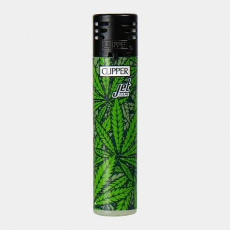 Clipper Feuerzeug Printed Weed Jet Flame 4
