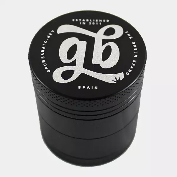 Aluminium Grinder GB 4 Teile 40mm schwarz