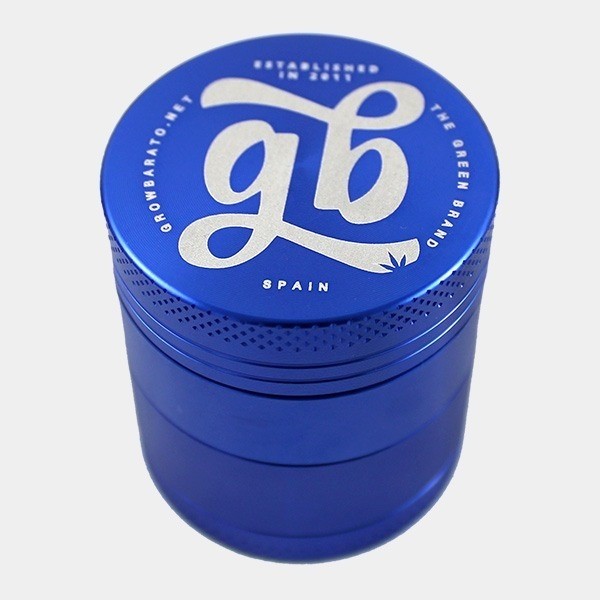 View Aluminium Grinder GB 4 Teile 40mm blau