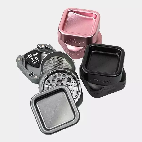 Krush Kube 3.0 Aluminium-Grinder