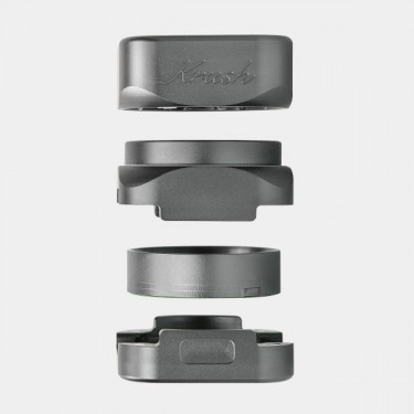 Krush Kube 3.0 Aluminium-Grinder grau Teile