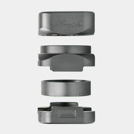 Krush Kube 3.0 Aluminium-Grinder grau Teile