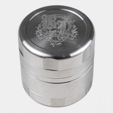 Deluxe Edelstahl-Grinder Schwarz Blatt - GB The Green Brand