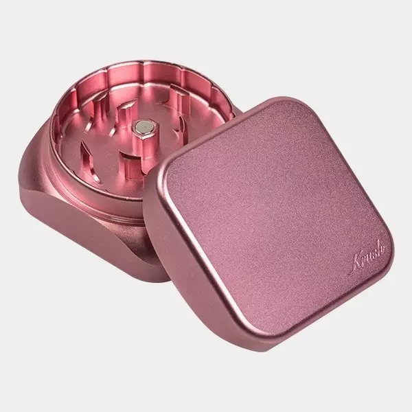 Krush Kube 2.0 Aluminiumgrinder rosa