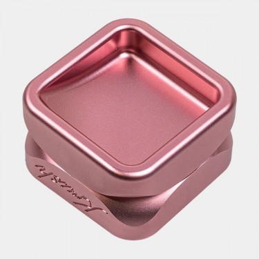Krush Kube 2.0 Aluminiumgrinder rosa geschlossen