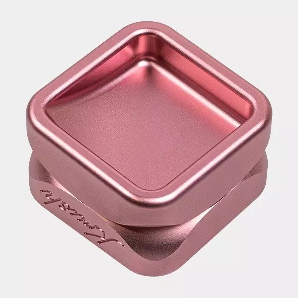 Krush Kube 2.0 Aluminiumgrinder rosa geschlossen