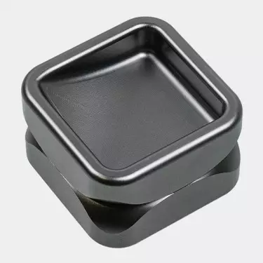 Krush Kube 2.0 Aluminiumgrinder grau geschlossen
