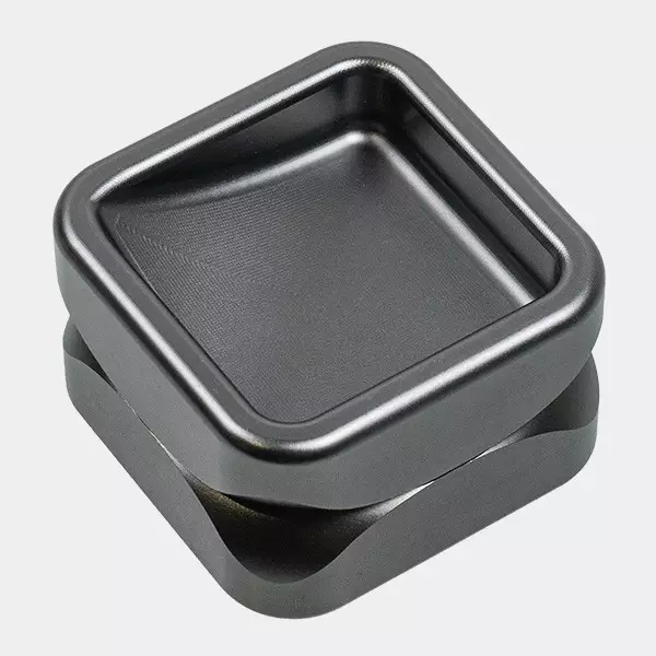 Krush Kube 2.0 Aluminiumgrinder grau geschlossen
