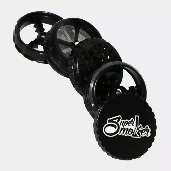 Doppelter Aluminium-Grinder Giza 62mm 5-teilig