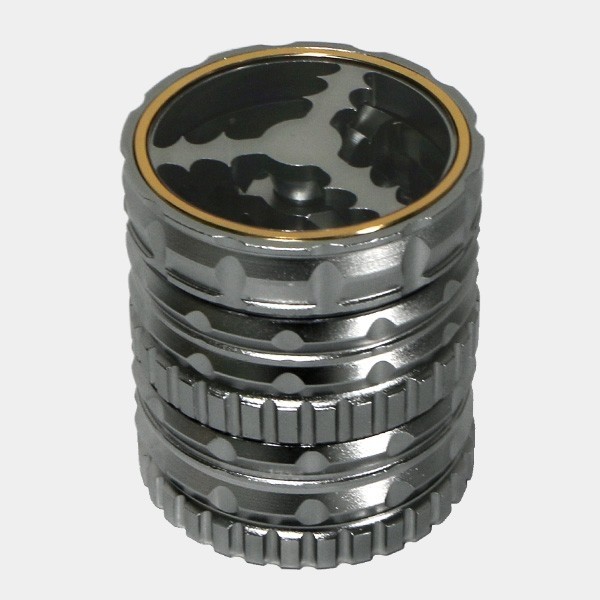Doppelter Aluminium-Grinder Giza 62mm 5-teilig - GB The Green Brand