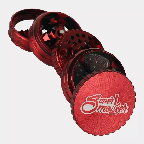 Doppelter Aluminium-Grinder Giza 62mm 5-teilig