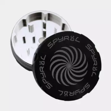 Grinder Spyral 55mm 2 Teile aus Aluminium - GB The Green Brand