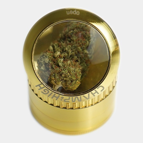 Metallgrinder Champ High Magnifier Zoom - GB The Green Brand