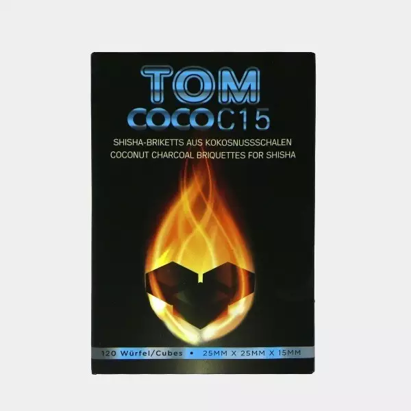 Kohlenstoff für Shishas mit maximaler Dauer