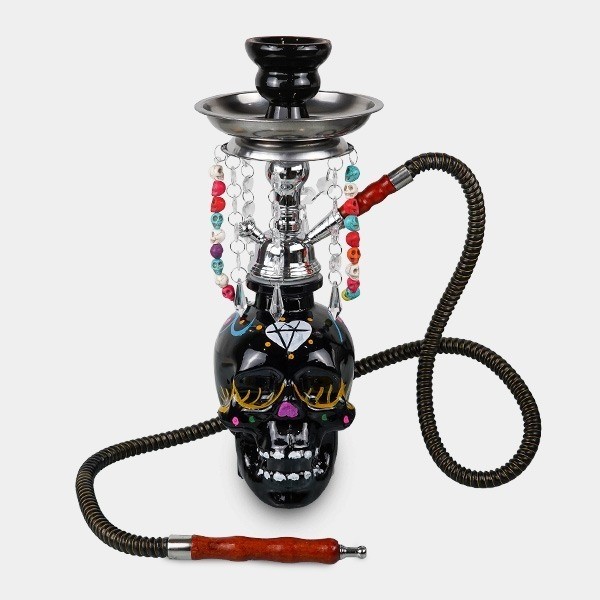 View Mexi Shisha 32 cm - Totenkopf-Wasserpfeife von GB The Green Brand