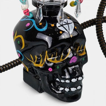 Mexi Shisha 32 cm - Totenkopf-Wasserpfeife von GB The Green Brand