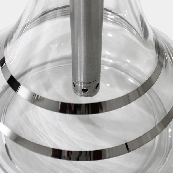 Shisha 60 cm The Silver Enchanter von DUD - GB The Green Brand