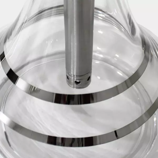 Shisha 60 cm The Silver Enchanter von DUD - GB The Green Brand