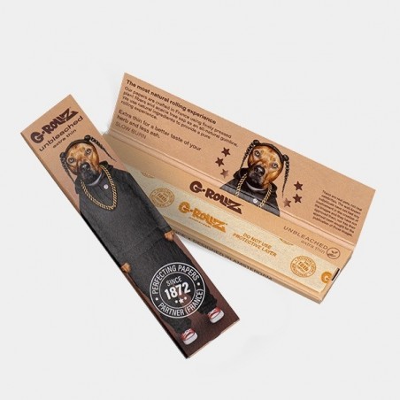 G-Rollz Ungebleichtes King Size Papier