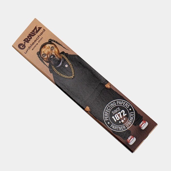 G-Rollz Ungebleichtes King Size Papier