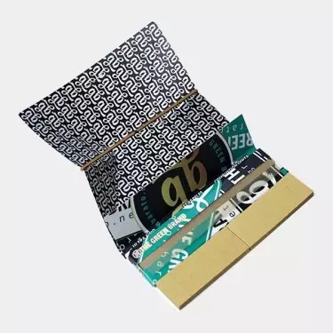 Papier + Filter + Tablett GB Sticker Grün - Grow Billig