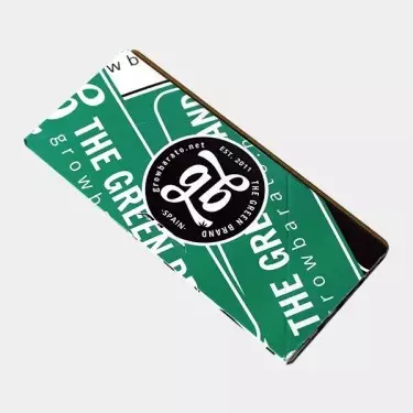 Papier + Filter + Tablett GB Sticker Grün - Grow Billig
